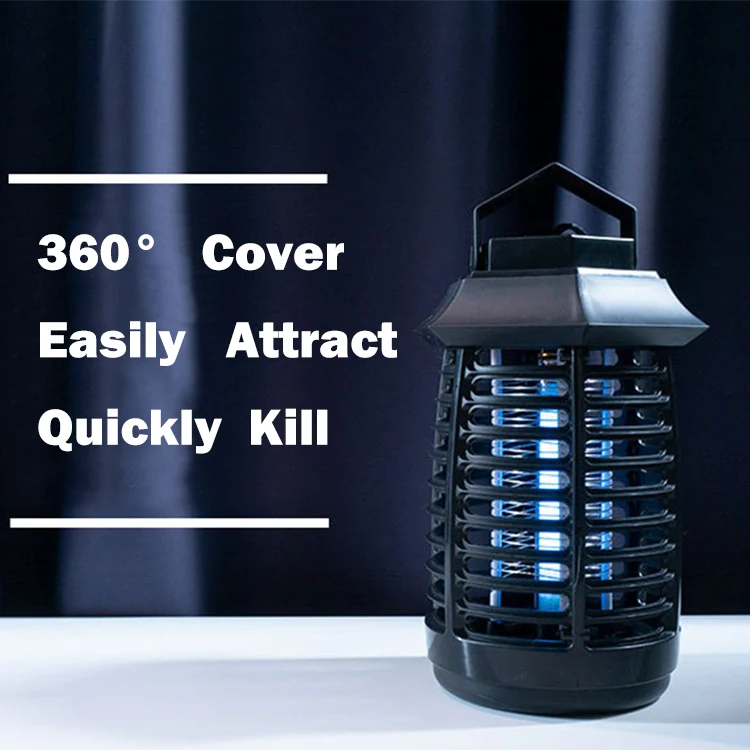 Lantern Mosquito Killer Lamp - KDML014, detail view