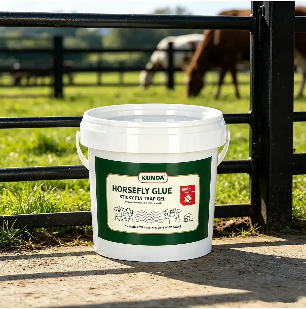 Sticky Trap Horse Fly Trap Glue - NRTG022GB, in use