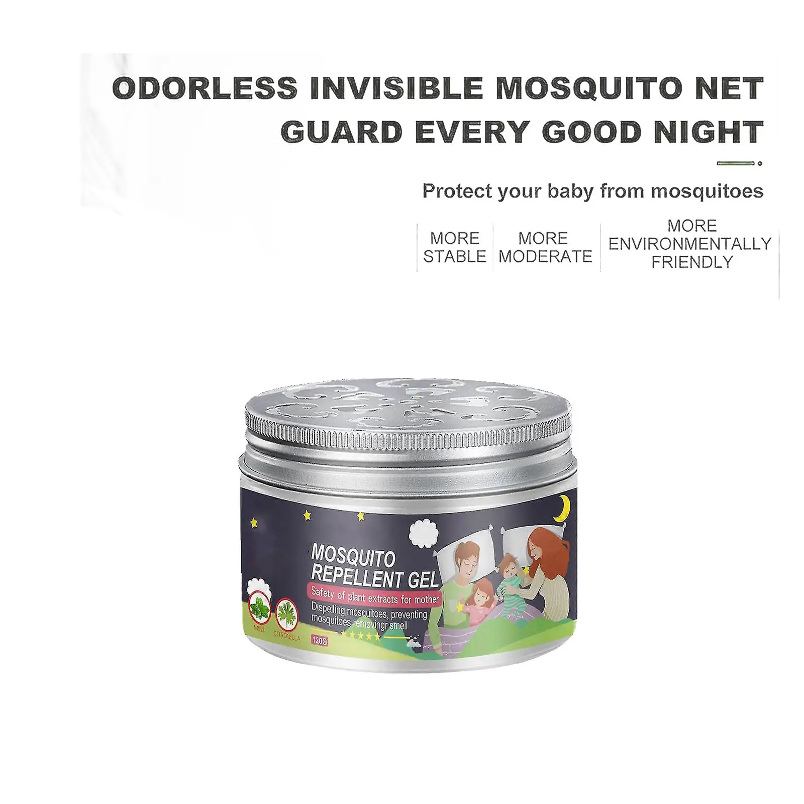 Mosquito Repellent Gel - NRMP302, in use