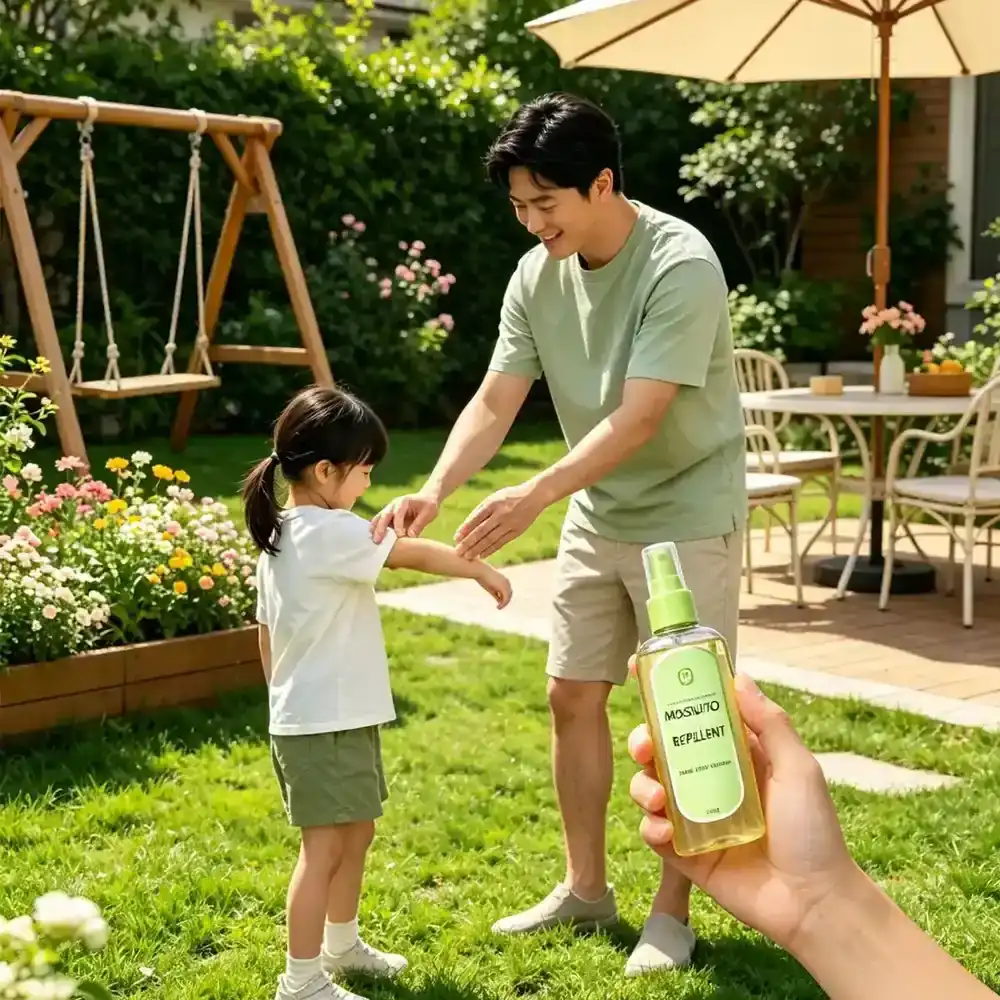 Mosquito Repellent Spray - KDMP601, size reference