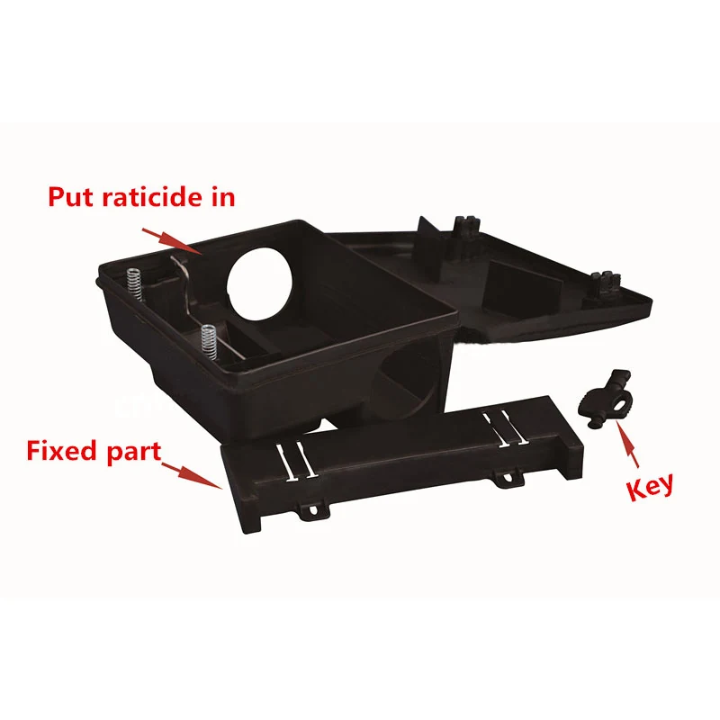 Mouse Bait Station - NRBS002, packaging and pack detail