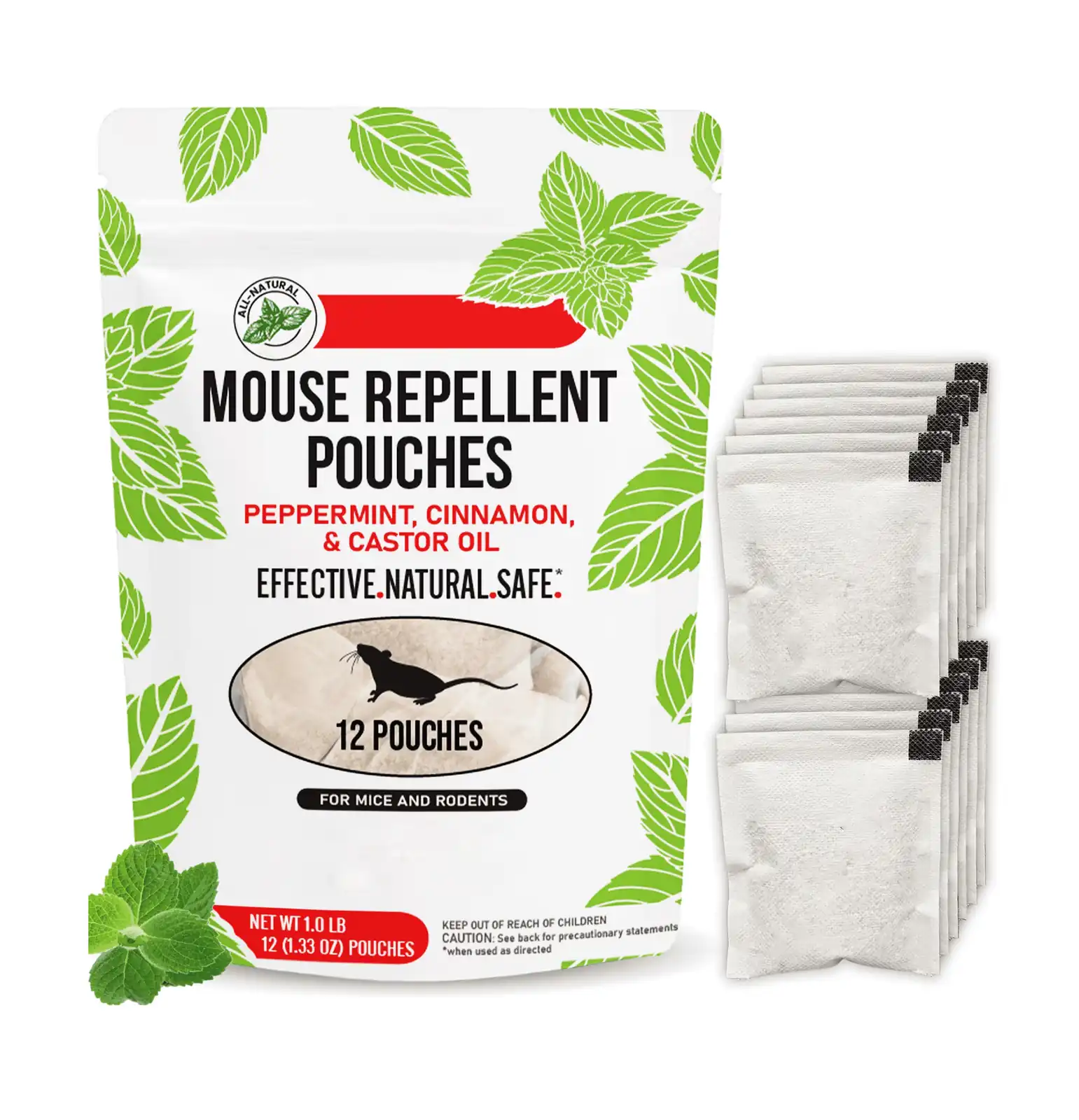 Mouse Repellent Pouches - KDRP002, in use