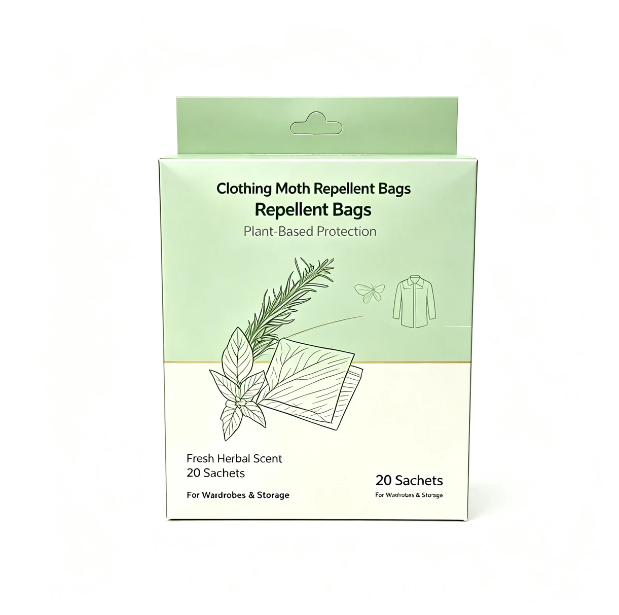 Moth Repellent Sachets for Closet Drawer Wardrobe - KDMTP01 — KUNDA moth control