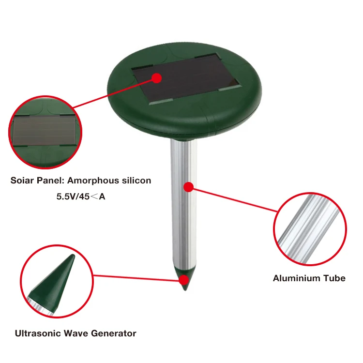 Outdoor Pest Repeller - KDPS012, in use