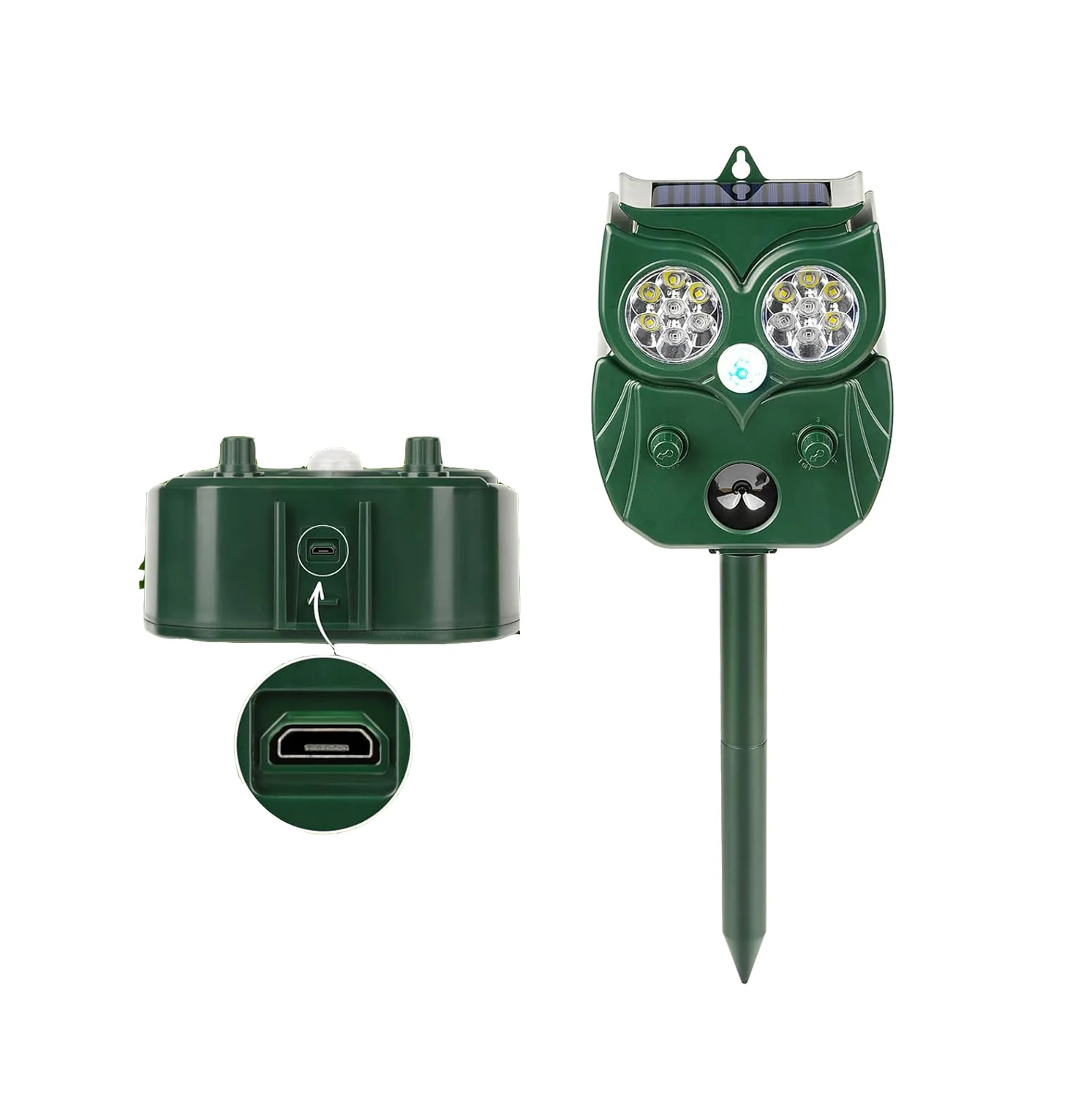 Outdoor Pest Repeller - KDPS035, detail view