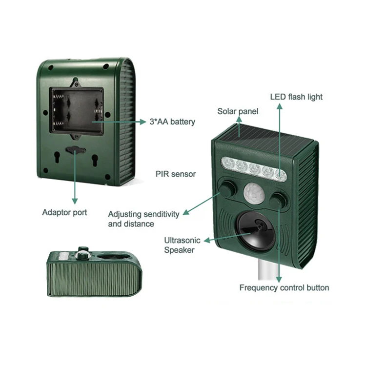 Outdoor Pest Repeller - KDPS026, in use
