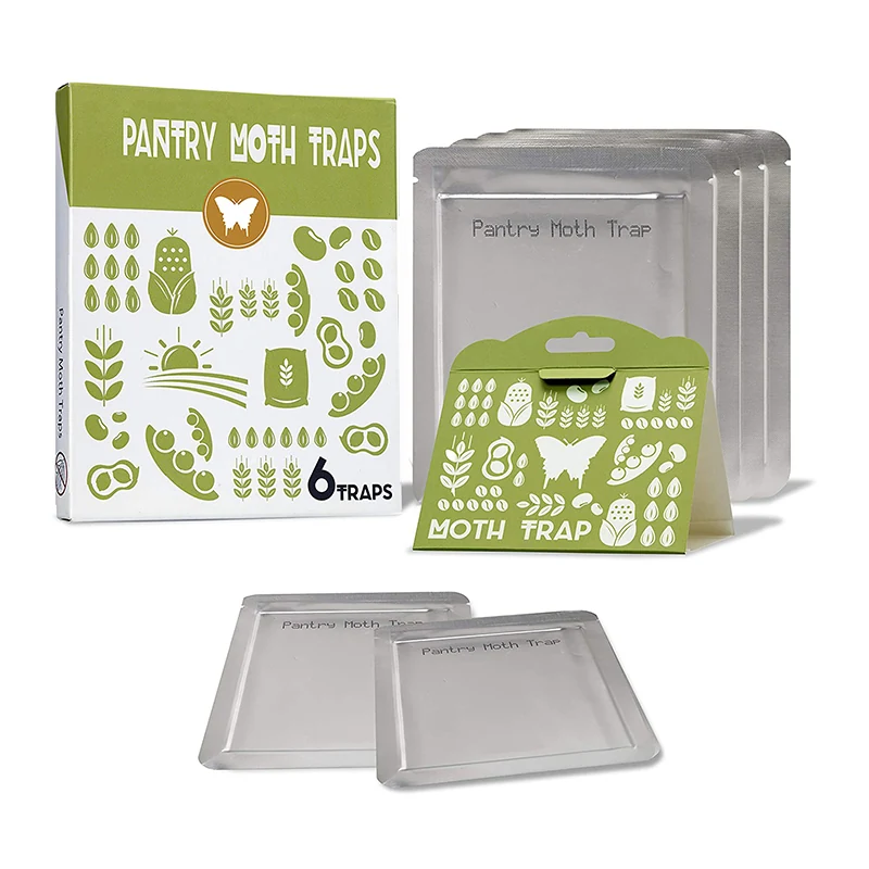 Pantry Moth Glue Trap With Pheromones - NRTG027P, packaging and pack detail