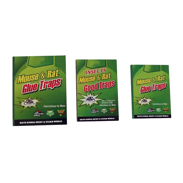 Paperboard Mouse Glue Trap - NRTG001, packaging and pack detail