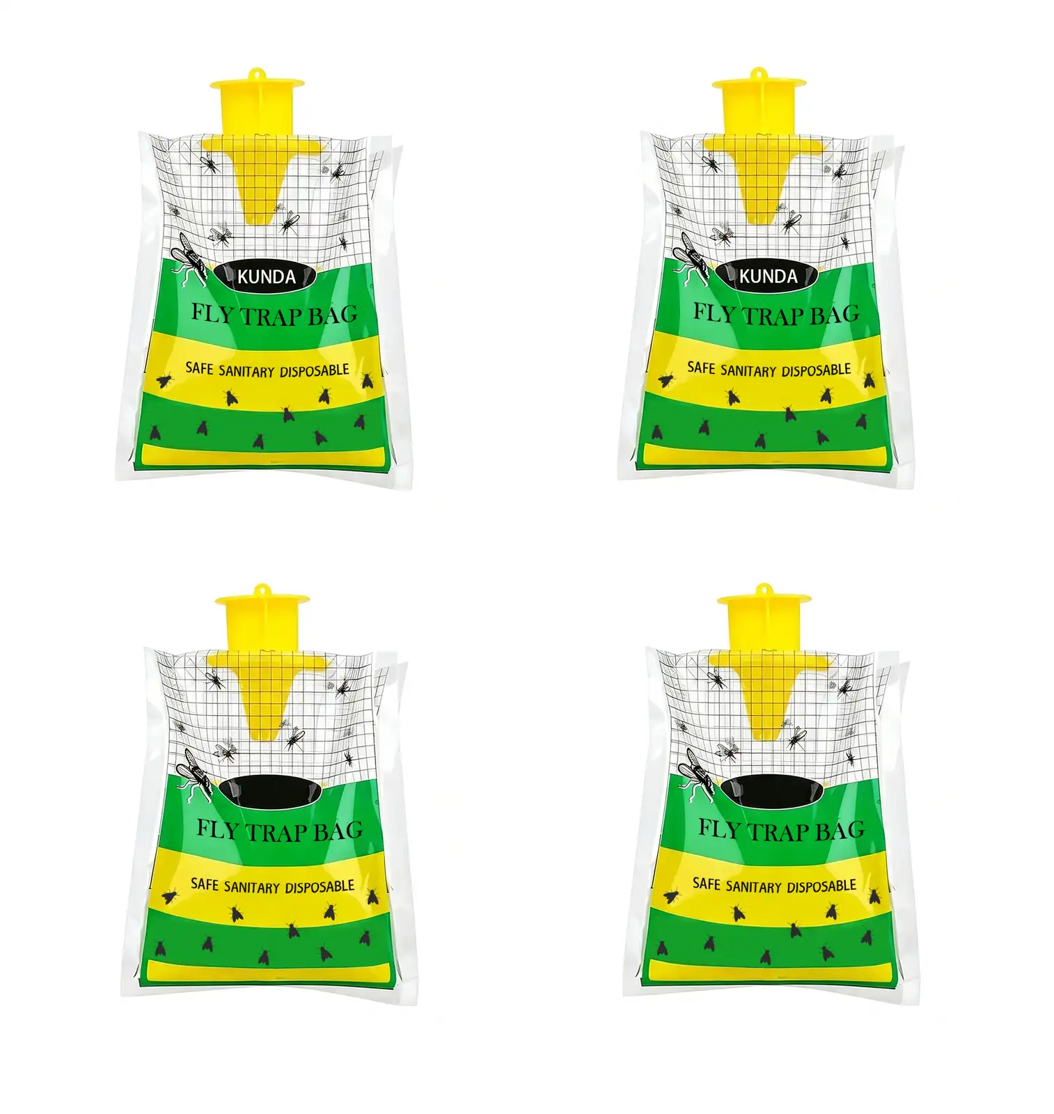 Plastic Fly Catcher Bag - NRFT001, detail view