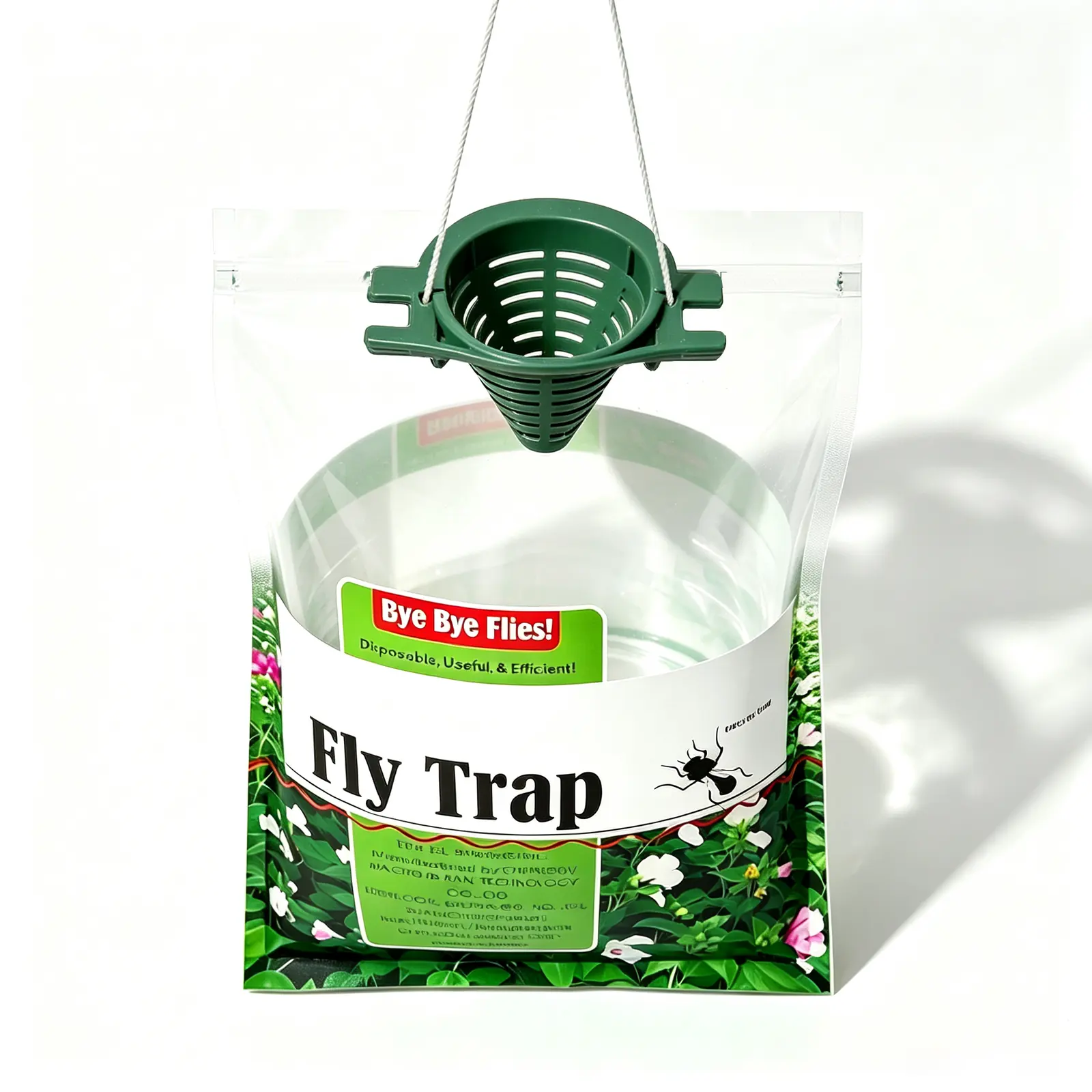 Plastic Fly Trap Bag - NRFT007, in use