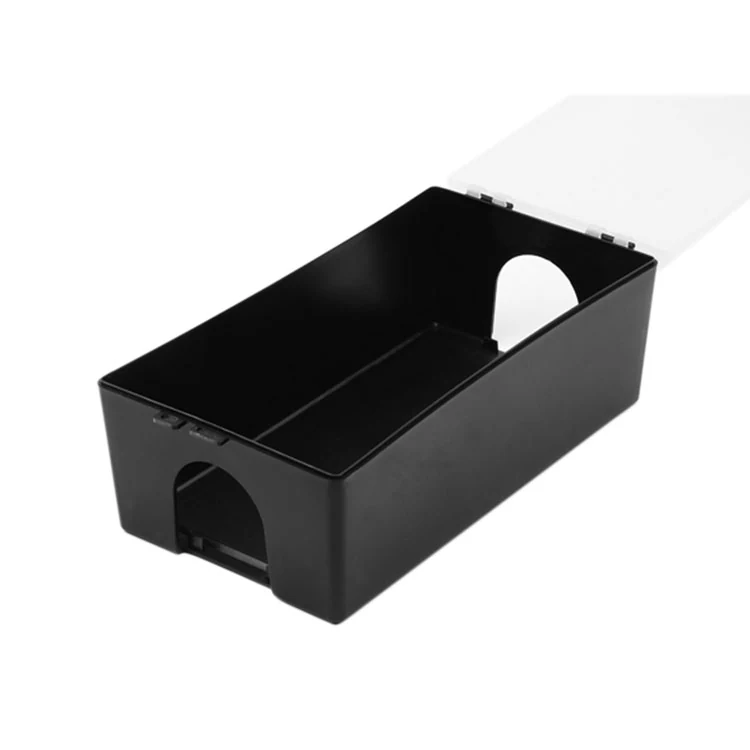 Rodent Bait Station for Plastic Tray Glue Trap - NRBS015, in use
