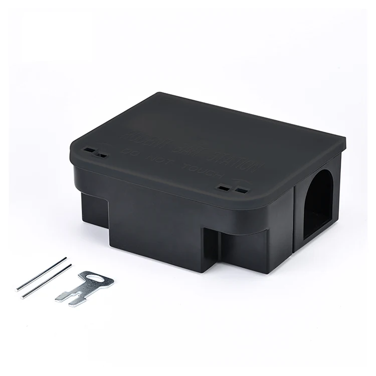 Rodent Bait Station - NRBS013, in use