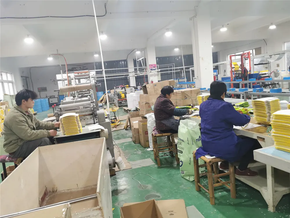 Production area at the KUNDA
factory in Hangzhou