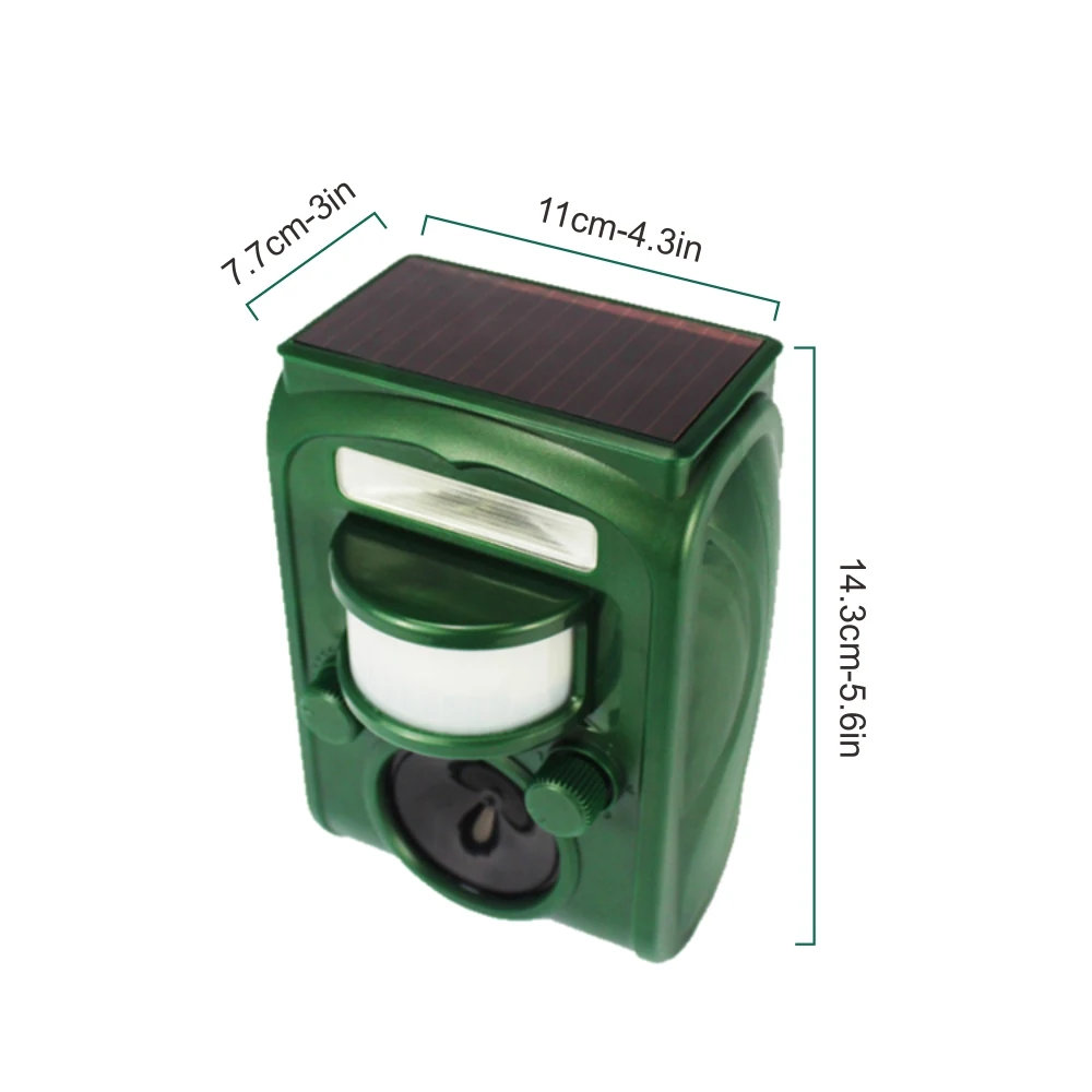 Solar Powered Ultrasonic Animal Repeller - KDPS029, packaging and pack detail