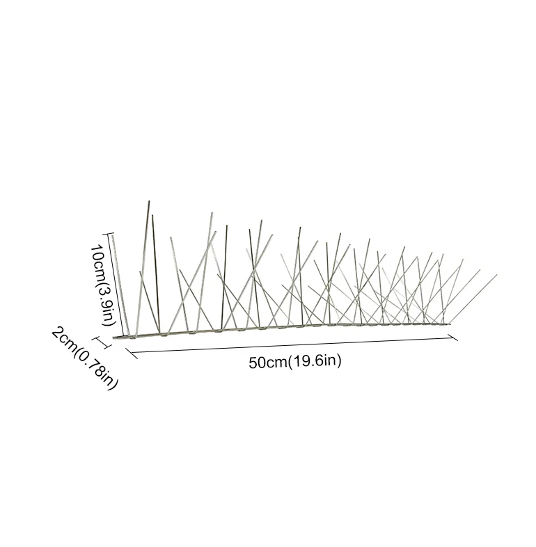 Stainless Steel Anti Bird Spike - KSBS005, packaging and pack detail