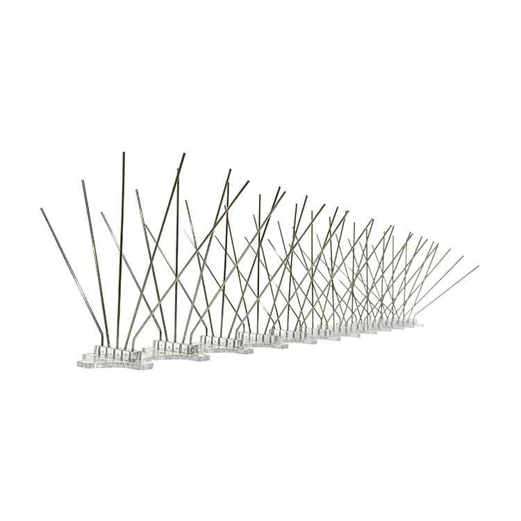 Stainless Steel Spikes and PC Basement Bird Spikes - KSBS006, detail view