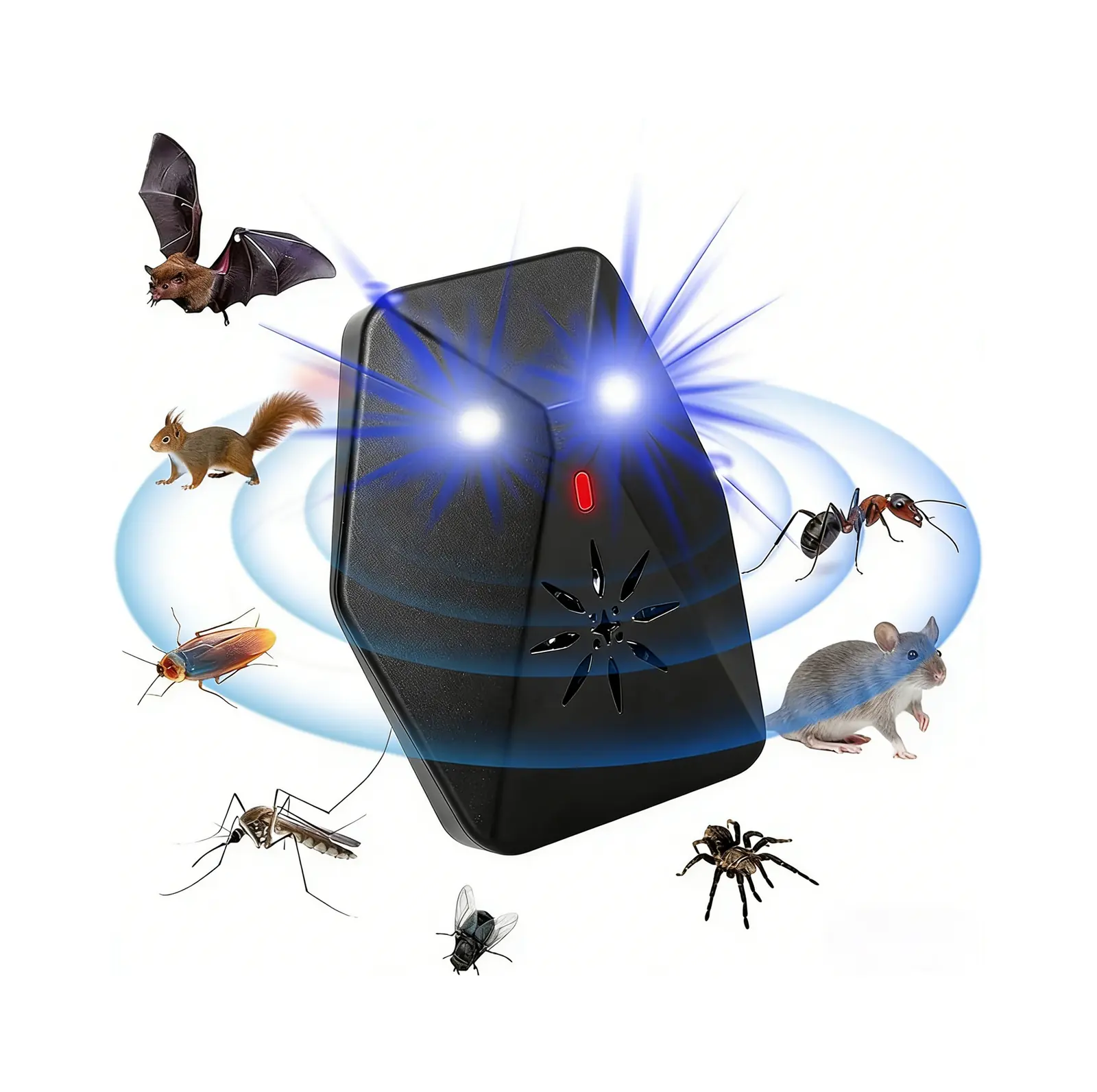Ultrasonic Mouse Repeller - KDPT020, alternate angle