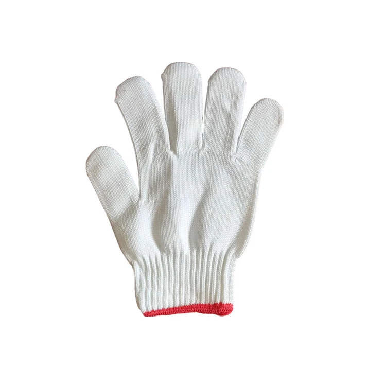 White Cotton Gloves - KDGL102, packaging and pack detail