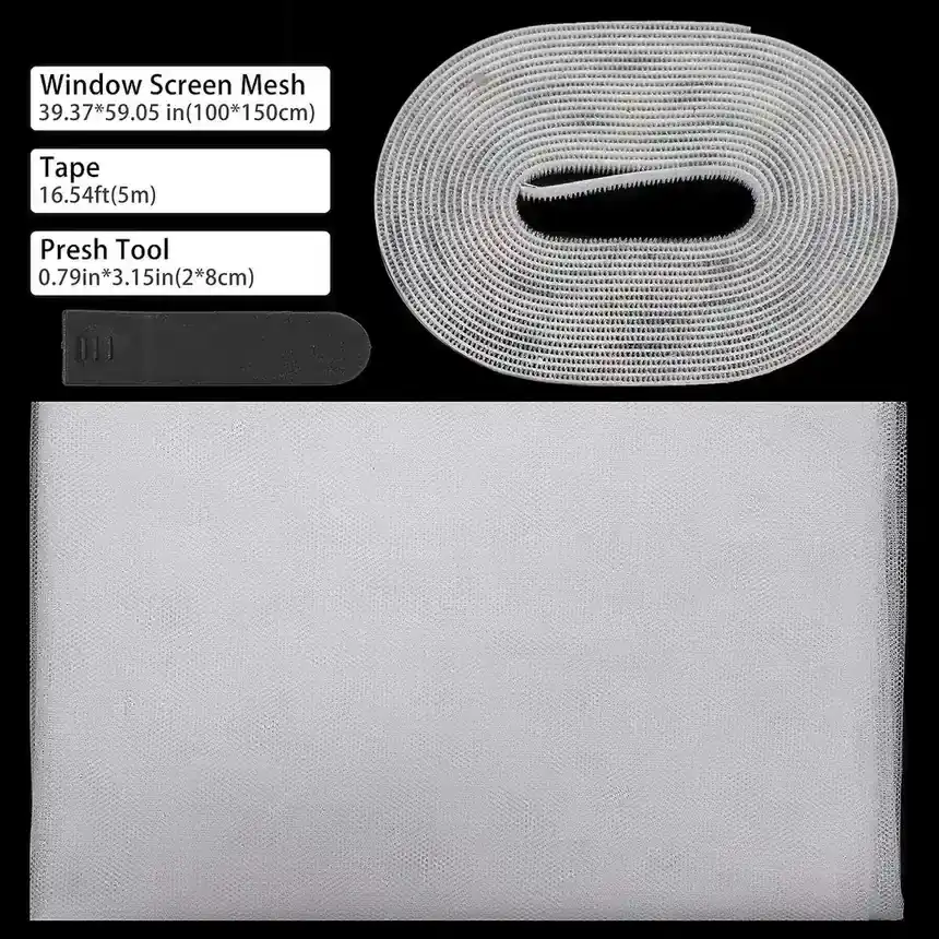 Window Screen Netting Mesh Curtain - KDMP101 — KUNDA mosquito control