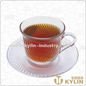 Glass Cup & saucer(JL-BD8070) JL-BD8070