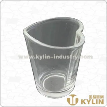 Heart Shape Glass Cup JL-P5060