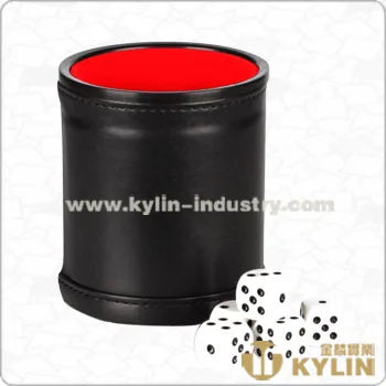 Leather Dice cup(JL-LDC001-B) JL-LDC001-B