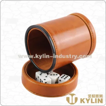Leather Dice cup(JL-LDC004-C) JL-LDC004-C