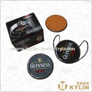 Round Coaster with Holder JL-COA002