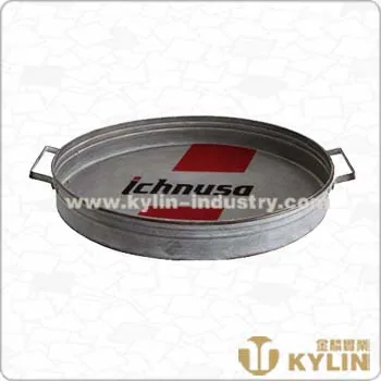 Round Rusty Tray JL-TRAY005-B