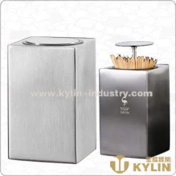 Square Ss Toothpick Holder JL-TD005-B