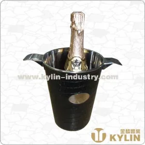 SS Ice Bucket with PU JL-ICE016-A