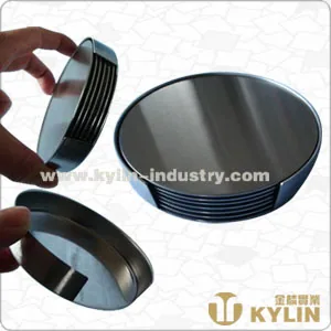 Stainless Steel Coaster Set JL-COA009-A