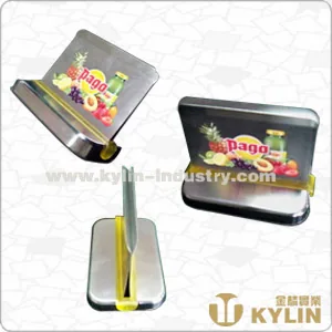 Stainless Steel Menu Holder JL-MEN010-A