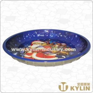 Tin Round Tray JL-TRAY004-B