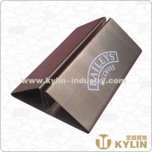 Triangle Menu Holder JL-MEN006-B