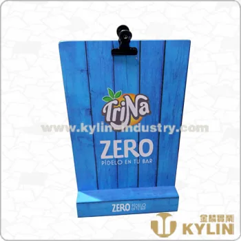 Wood Menu Holder with Clip JL-MEN009-C