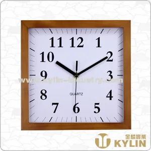 Wooden Frame Clock JL-CLK013-C