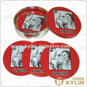tinplate coaster