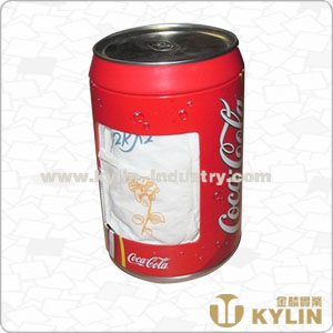 coke pot napkin dispenser