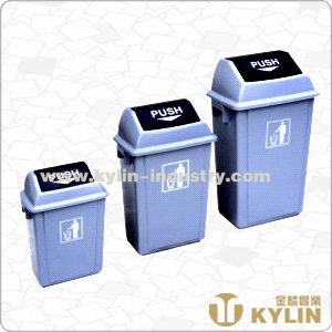 plastic dust bin