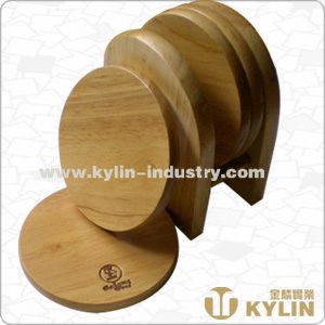 wooden coaster