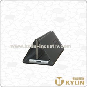 menu holder with metal plate