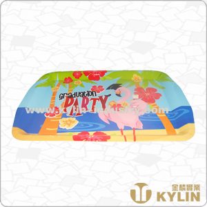 rectangular plastic tray