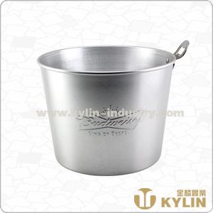 aluminum ice bucket with bottle opener