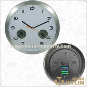 clock with guage