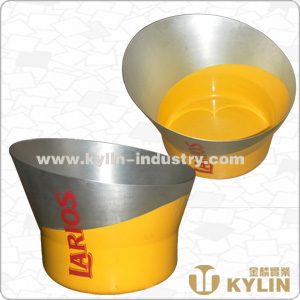 oblique ice bucket