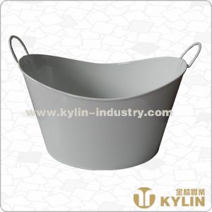 metal ice barrel