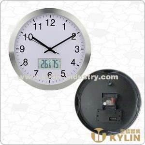 wall clock with hygrometer