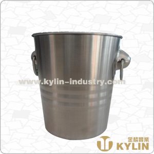 SS bucket with ring handle