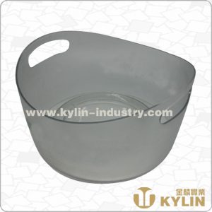 plastic oval ice bucket